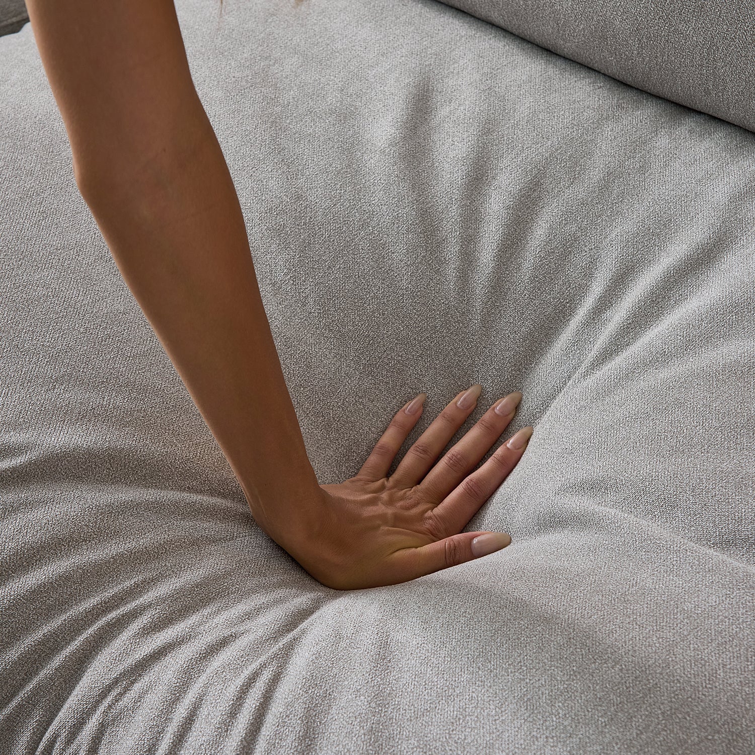 Feathers Sofa + Ottoman - Image 45