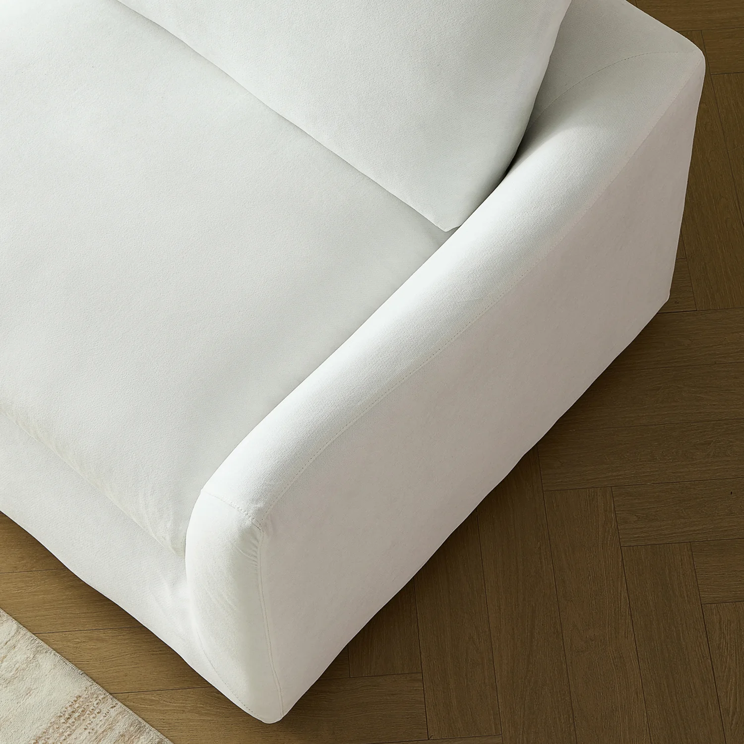 Feathers Sofa + Ottoman - Image 65