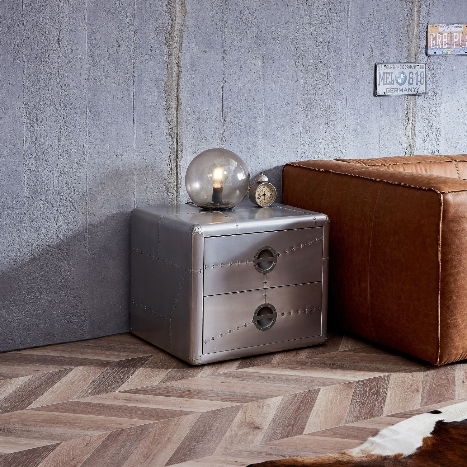 Lenk 2 Side Table with Drawers - Image 11