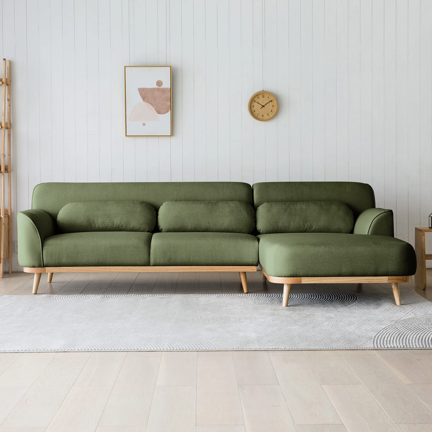 Solid Wood Sectional - Image 74